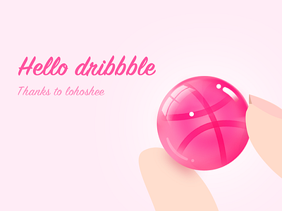Hello dribbble firstshot hellodribbble invite