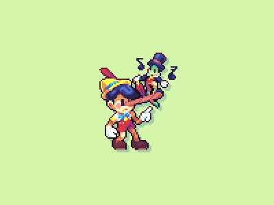 Always Let Your Conscience Be Your Guide ♫ design development game illustration pixel pixel art