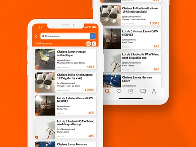 Leboncoin : redesign App for iPhone X app apple design ios iphone leboncoin leboncoin.fr minimal mobile redesign ui x