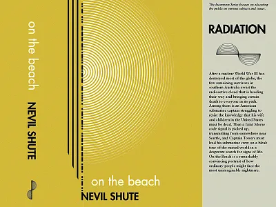 Radiation Book Cover I book book cover cover fiction nevil shute on the beach radiation science fiction