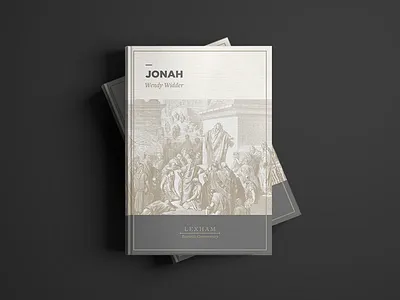 Lexham Research Commentary academic book book cover dsgnhavn etching jonah lexham press