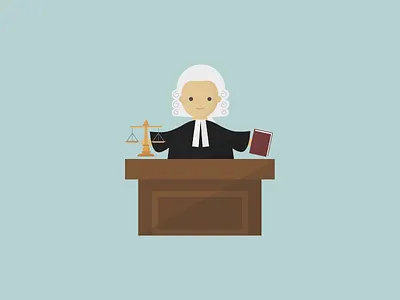 052: Barrister (or Judge!) 100days 100daysofillustration illustration