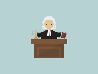 052: Barrister (or Judge!) 100days 100daysofillustration illustration