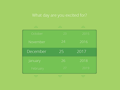 UI30: date picker christmas datepicker ui30