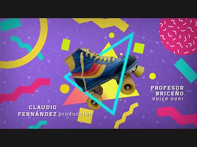 Styleframe - George Harris Comedy Show 80s 90s comedy culture frame george motion pop roller style