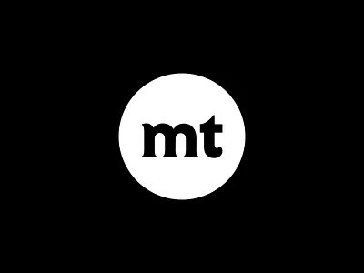 Logotype exploration and black branding logo logotype m t white wordmark