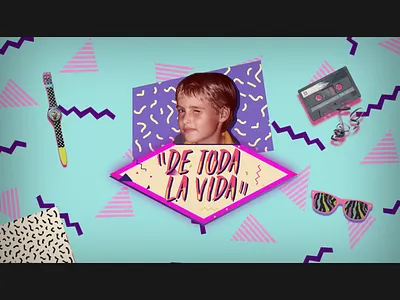 Styleframe - George Harris Comedy Show 80s 90s comedy culture frame george glasses kid motion pop roller style