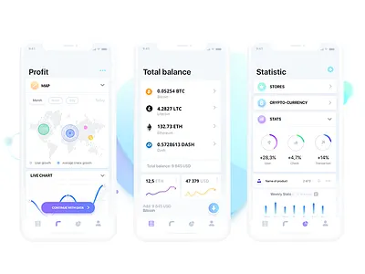 Crypto currency 💸 bitcoin blockchain crypto dashcoin ethereum litecoin money visual design