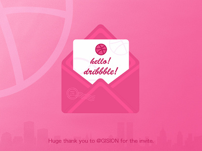 Hello Dribbble！