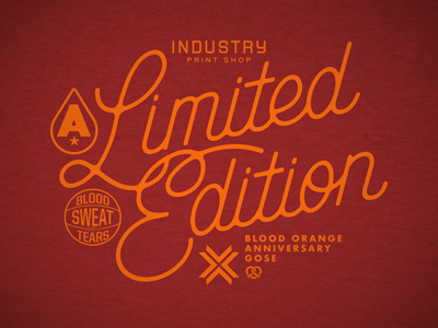 Industry Print Shop Austin Beerworks apparel apparel austin beerworks beer bobby dixon industry print shop limited edition merch