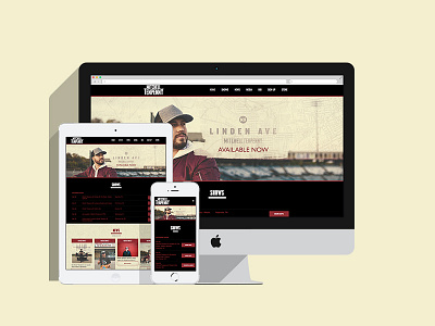 Mitchell Tenpenny Website digital music responsive web website