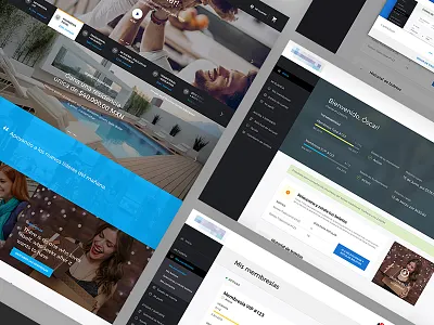 Members Site interfaz de usuario ui ux monterrey