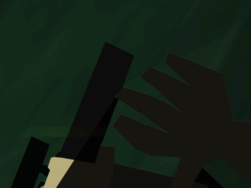 Samurai Clash animation character fight scene motion graphics samurai