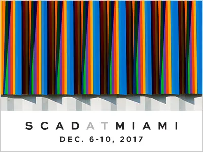 SCAD at MIAMI banner ads branding design graphic design museum posters visual design