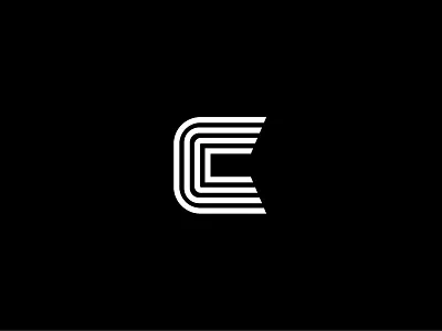 C branding c letter line logo mark modern monogram symbol typography