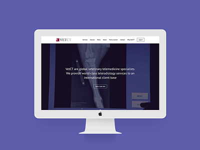 UI: VetCT animal animals nature pets science ui ux veterinary vets web website wildlife