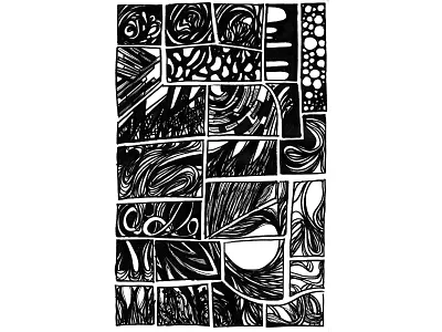 Hand Drawn Design Series, #6 black and white design doodle drawing geometric graphic graphic design illustration line marker pattern poster