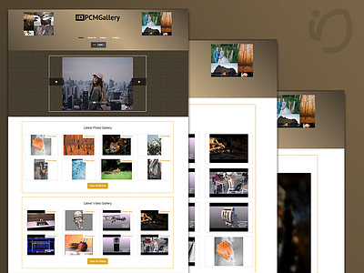 PHP Portfolio Management Web Application app application flat design interface design online photo gallery php application user interface video gallery web application web portfolio web service design