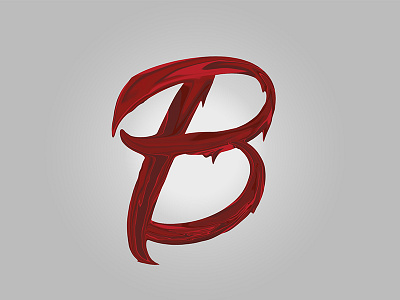 B 36daysoftype b blood letter type