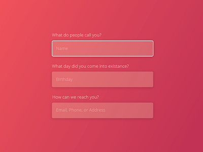 UI30: form form questionnaire ui30