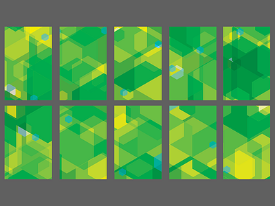 Hex patterns day job green hexagon pattern university of north texas unt