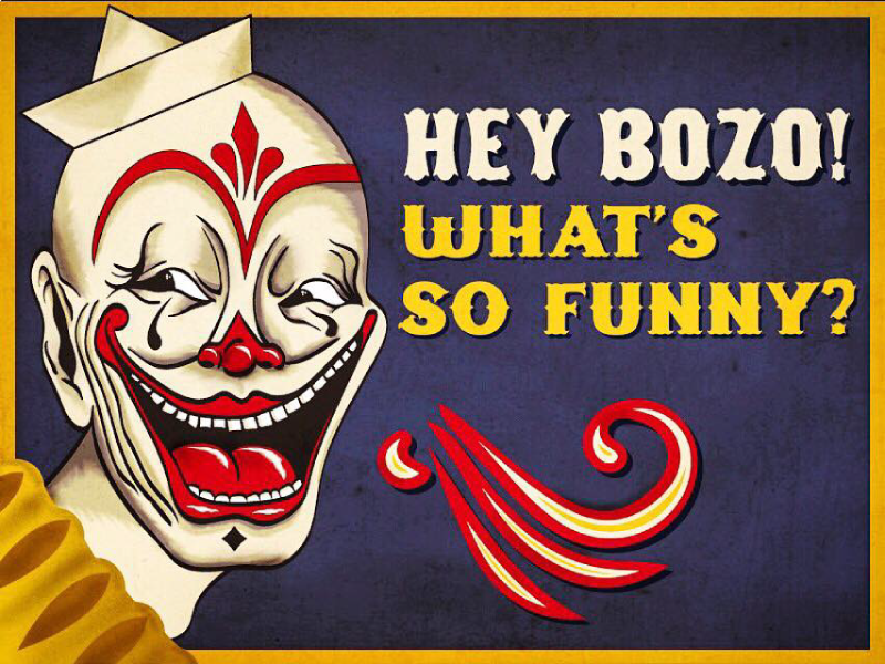 Example of Just Clownin' Around