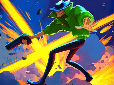 Key-Art for a game "STANDBY" gameart illustration poster promo art