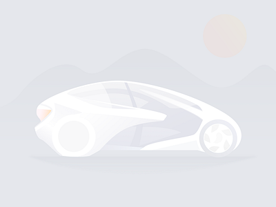 Car X car flat illustration