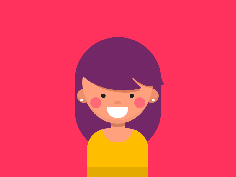 Women animation character design flat graphic graphics illustration illustrator motion sketch stickers