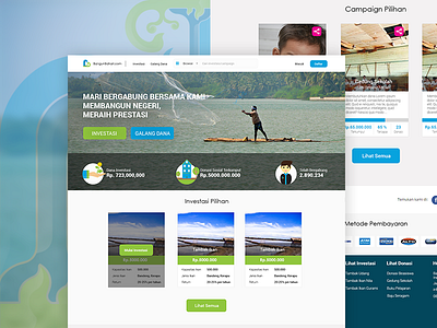 Bangun Bahari Web Design crowdsourching ui ux website