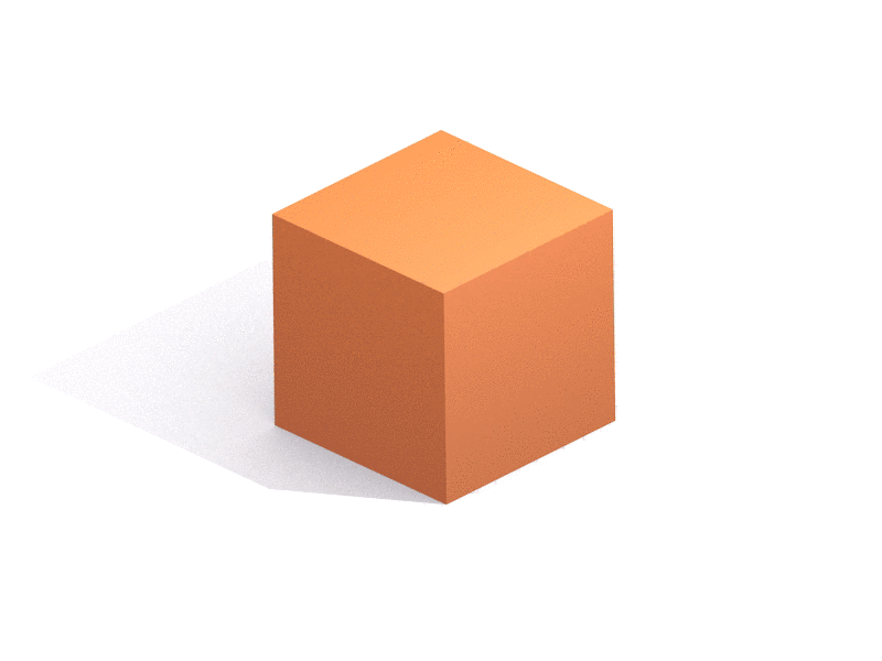 Bouncy Cube 2 animation blender bouncy cube gif