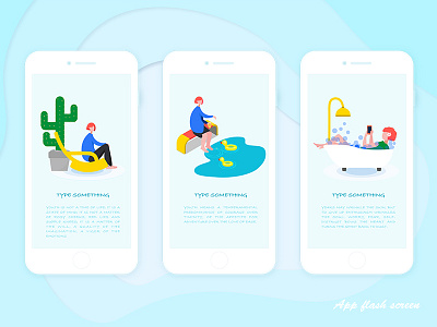 App flash screen ui