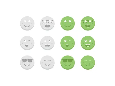 Default Avatar for Sellfy animation app avatar default emoji flat graphic design icon icons illustration illustrator interface logo minimal sellfy ui vector web website white