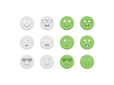 Default Avatar for Sellfy animation app avatar default emoji flat graphic design icon icons illustration illustrator interface logo minimal sellfy ui vector web website white