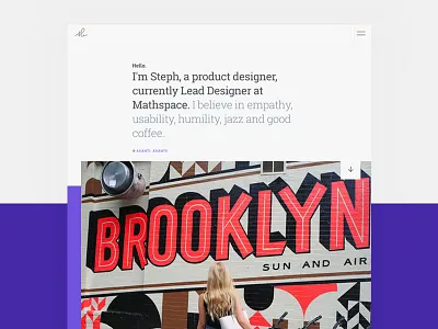Portfolio design designer freelance portfolio ui ux vuejs