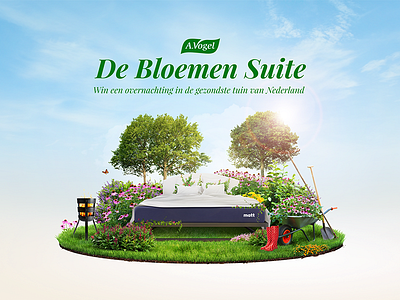 Bloemensuite garden island nature photoshop