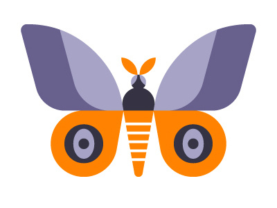 LepSnap App Icon app art artwork design icon illustration josh brill lepsnap moth vector