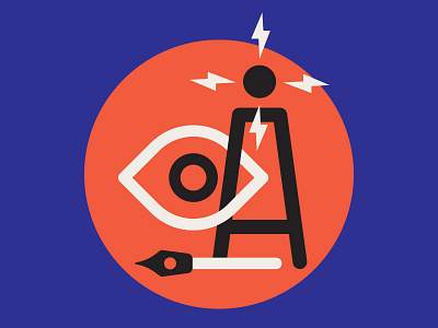 ol ting badge design icon