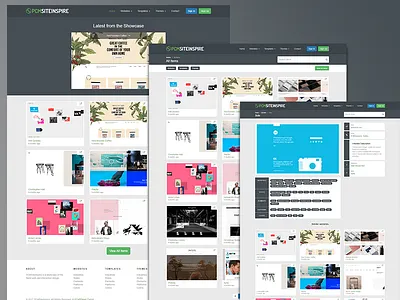 PHP Design Inspiration Showcase Web Application application black bootstrap bootstrap 3 photoshop php psd template theme ui web web design