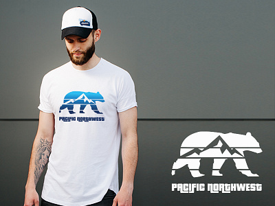 Pacific Northwest Apparel apparel branding design graphic design identity illustrator logo montana pacific northwest