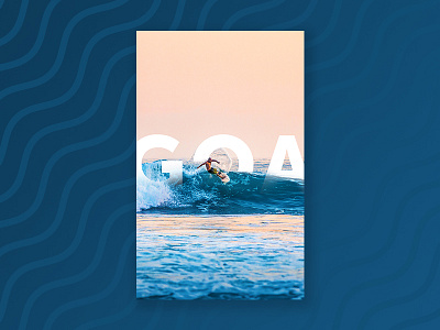 Travel poster 2 | Goa design flat location minimal poster search travel