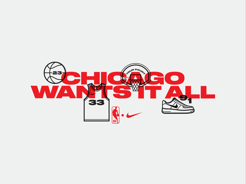 Commercial Arts : CHI WIA chicago commercial arts nike
