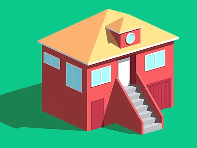 Home Sweet Home 3d c4d calcium75 design illustration