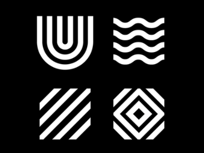 Lines icons black design graphic lines white