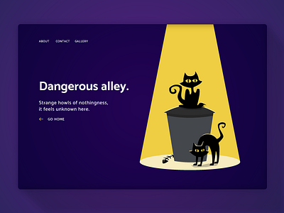 404 Page—UI Weekly Challenges-Season 02 / Week [2/10] 404 error page illustration ui weekly challenge