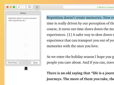 Notes Widget - 065 065 dailyui note notes widget quote safari