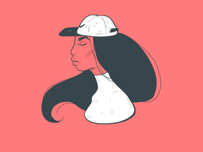 Hipster Pocahontas animation cartoon celanimation characterdesign framebyframe gif girl hipster motion motiondesign motiongraphics skater