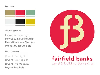 Fairfield Banks Identity banks branding colorways design fairfield identity layouts logo surveys typefaces websites