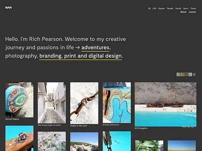 Contrasty contrast design images photography portfolio six toggle website