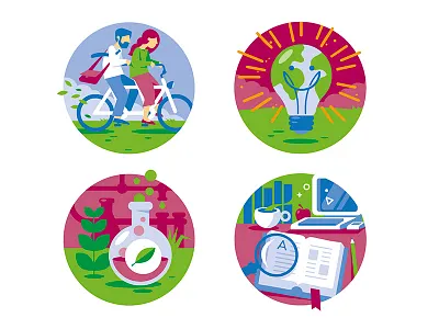 Konsumentverket bicycle bike book idea knowledge lab lightbulb sustainability